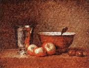 jean-Baptiste-Simeon Chardin The Silver Goblet USA oil painting artist